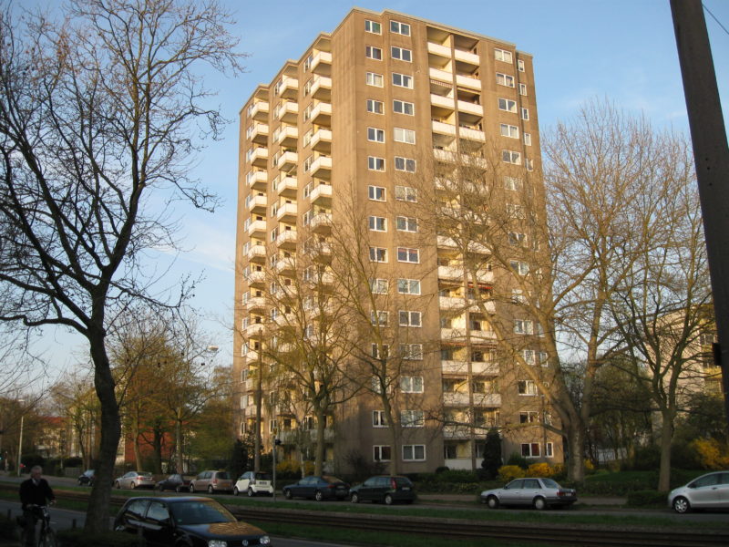 Bremen Schwachhausen H. H. Meier Allee Hochhaus 2009 04 09